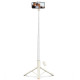 Smėlio spalvos selfie - asmenukių lazka - trikojis "Tech-Protect L09S Bluetooth Selfie Stick Tripod"