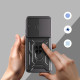 Juodas dėklas Xiaomi Redmi 15C telefonui "Tech-Protect Camshield Pro"
