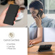 Juodas atverčiamas dėklas Xiaomi Redmi 15C telefonui "Tech-Protect Wallet"