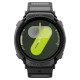 Matinis juodas dėklas - apyrankė Samsung Galaxy Watch 8 / 9 (40 mm) laikrodžiui "Spigen Rugged Armor PRO"