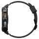 Matinis juodas dėklas - apyrankė Samsung Galaxy Watch 8 / 9 (40 mm) laikrodžiui "Spigen Rugged Armor PRO"