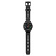 Matinis juodas dėklas - apyrankė Samsung Galaxy Watch 8 Classic (46mm) laikrodžiui "Spigen Rugged Armor PRO"