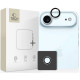 Juoda kameros apsauga Apple iPhone 17 Air telefonui "Tech-Protect CamRing Fit+"