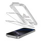 Apsauginis grūdintas stiklas Apple iPhone 17 Pro telefonui "Tech-Protect Quick Set+ 2-Pack"