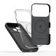 Juodas dėklas Apple iPhone 17 Pro Max telefonui "Tech-Protect Silicone Magsafe"