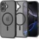 Matinis juodas / Gunmetal dėklas Apple iPhone 17 telefonui "Tech-Protect MagEdge Magsafe"