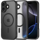 Matinis juodas dėklas Apple iPhone 17 telefonui "Tech-Protect BasicMag Magsafe"