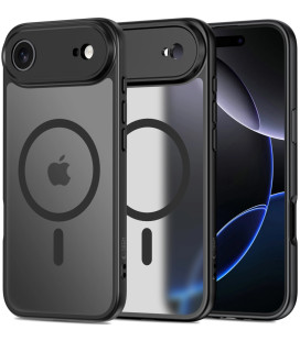 Matinis juodas dėklas Apple iPhone 17 Air telefonui "Tech-Protect BasicMag Magsafe"