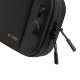 Juodas dėklas Nintendo Switch 2 žaidimų kompiuteriui "Tech-Protect Slim Pouch"