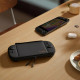 Juodas dėklas Nintendo Switch 2 žaidimų kompiuteriui "Tech-Protect Slim Pouch"