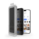 (Privacy) Apsauginis grūdintas stiklas Apple iPhone 13 / 13 Pro / 14 / 16E / 17E telefonui "Tech-Protect Quick Set Spy+ 2-Pack"