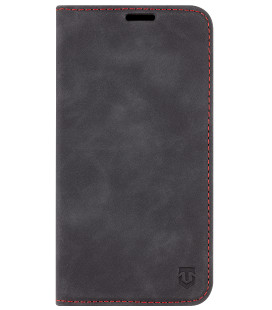 Juodas atverčiamas dėklas Samsung Galaxy A17 4G / 5G telefonui "Tactical Xproof"