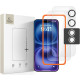 Apsauginis grūdintas stiklas + kameros apsauga Apple iPhone 17 telefonui "Tech-Protect Easy Set+ 3-Pack"