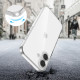 Skaidrus dėklas Apple iPhone 17 telefonui "Tech-Protect Flexair"