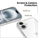 Skaidrus dėklas Apple iPhone 17 telefonui "Tech-Protect Flexair"