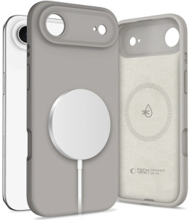 Pilkas dėklas Apple iPhone 17 Air telefonui "Tech-Protect Silicone Magsafe"