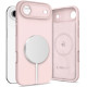 Rožinis dėklas Apple iPhone 17 Air telefonui "Tech-Protect Silicone Magsafe"