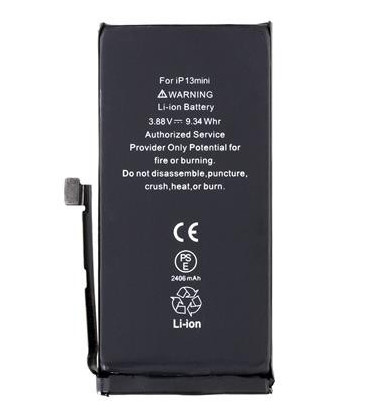 Battery for iPhone 13 mini 2406mAh Li-Ion (Bulk)