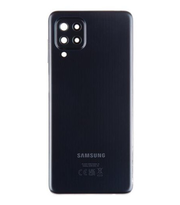 Samsung Galaxy M22 Battery Cover Black (Service Pack)