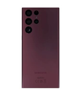 Samsung S908B Galaxy S22 Ultra Battery Cover Burgundy (Service Pack)
