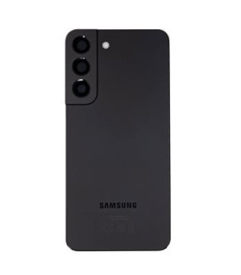 Samsung S901B Galaxy S22 Battery Cover Phantom Black (Service Pack)