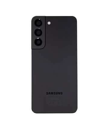 Samsung S901B Galaxy S22 Battery Cover Phantom Black (Service Pack)