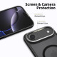 Matinis juodas / Gunmetal dėklas Apple iPhone 17 Air telefonui "Tech-Protect MagEdge Magsafe"