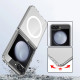 Skaidrus dėklas Samsung Galaxy Z Flip 6 / 7 FE telefonui "Tech-Protect Flexair Hybrid Magsafe" 