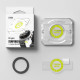 Apsauginis grūdintas stiklas Samsung Galaxy Watch 8 Classic (46 mm) laikrodžiui "Ringke Tempered Glass Pro 2-Pack"