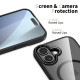 Juodas / skaidrus dėklas Apple iPhone 17 telefonui "Tech-Protect Magmat Magsafe"