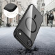 Juodas / skaidrus dėklas Apple iPhone Air telefonui "Tech-Protect Magmat Magsafe"