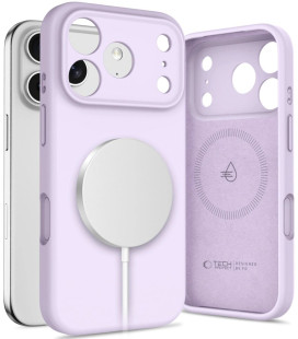 Purpurinis dėklas Apple iPhone 17 Pro Max telefonui "Tech-Protect Silicone Magsafe"