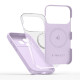 Purpurinis dėklas Apple iPhone 17 Pro Max telefonui "Tech-Protect Silicone Magsafe"