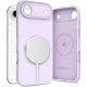 Purpurinis dėklas Apple iPhone 17 Air telefonui "Tech-Protect Silicone Magsafe"