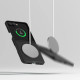 Juodas dėklas Samsung Galaxy Z Flip 7 telefonui "Ringke Onyx Magnetic Magsafe"