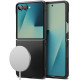 Juodas dėklas Samsung Galaxy Z Flip 7 telefonui "Ringke Onyx Magnetic Magsafe"