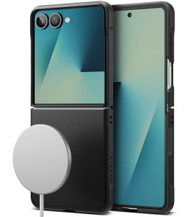 Juodas dėklas Samsung Galaxy Z Flip 7 telefonui "Ringke Onyx Magnetic Magsafe"