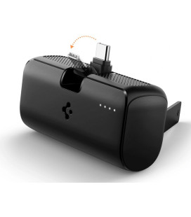 Juoda išorinė baterija 22.5W 5000mAh "Spigen EA2205 Power Bank"