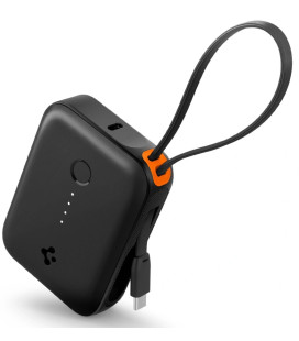 Juoda išorinė baterija 30W 10000mAh "Spigen Essential EA3010BT Power Bank"
