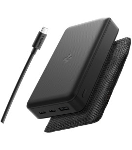 Juoda išorinė baterija 30W 30000mAh "Spigen Essential EA3030 Power Bank"