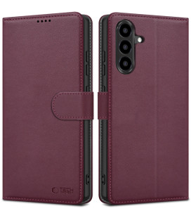 Bordo atverčiamas dėklas Samsung Galaxy A26 5G / A17 4G / 5G telefonui "Tech-Protect Wallet"