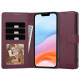 Bordo atverčiamas dėklas Samsung Galaxy A26 5G / A17 4G / 5G telefonui "Tech-Protect Wallet"