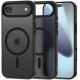 Matinis juodas dėklas Apple iPhone 17 Air telefonui "Tech-Protect Magmat Magsafe"