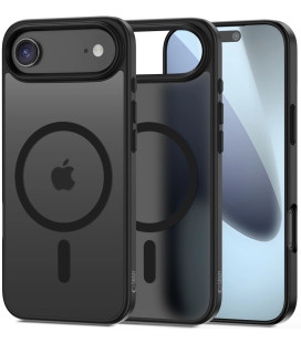 Matinis juodas dėklas Apple iPhone 17 Air telefonui "Tech-Protect Magmat Magsafe"