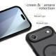 Matinis juodas dėklas Apple iPhone 17 Air telefonui "Tech-Protect Magmat Magsafe"