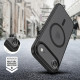 Matinis juodas dėklas Apple iPhone 17 Air telefonui "Tech-Protect Magmat Magsafe"