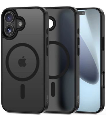 Matinis juodas dėklas Apple iPhone 17 telefonui "Tech-Protect Magmat Magsafe"