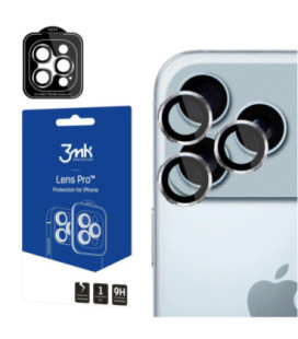 Apsauginis stikliukas kamerai 3mk Lens Pro Apple iPhone 17 Pro/17 Pro Max sidabrinis