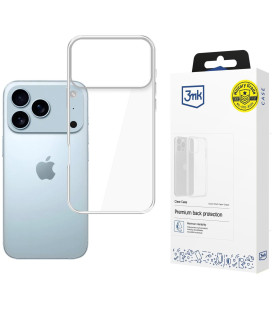 Skaidrus dėklas Apple iPhone 17 Pro Max / 18 Pro Max telefonui "3mk Clear Case 1,2mm"