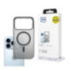 Dėklas 3mk Frosty MagCase Apple iPhone 17 Pro juodas